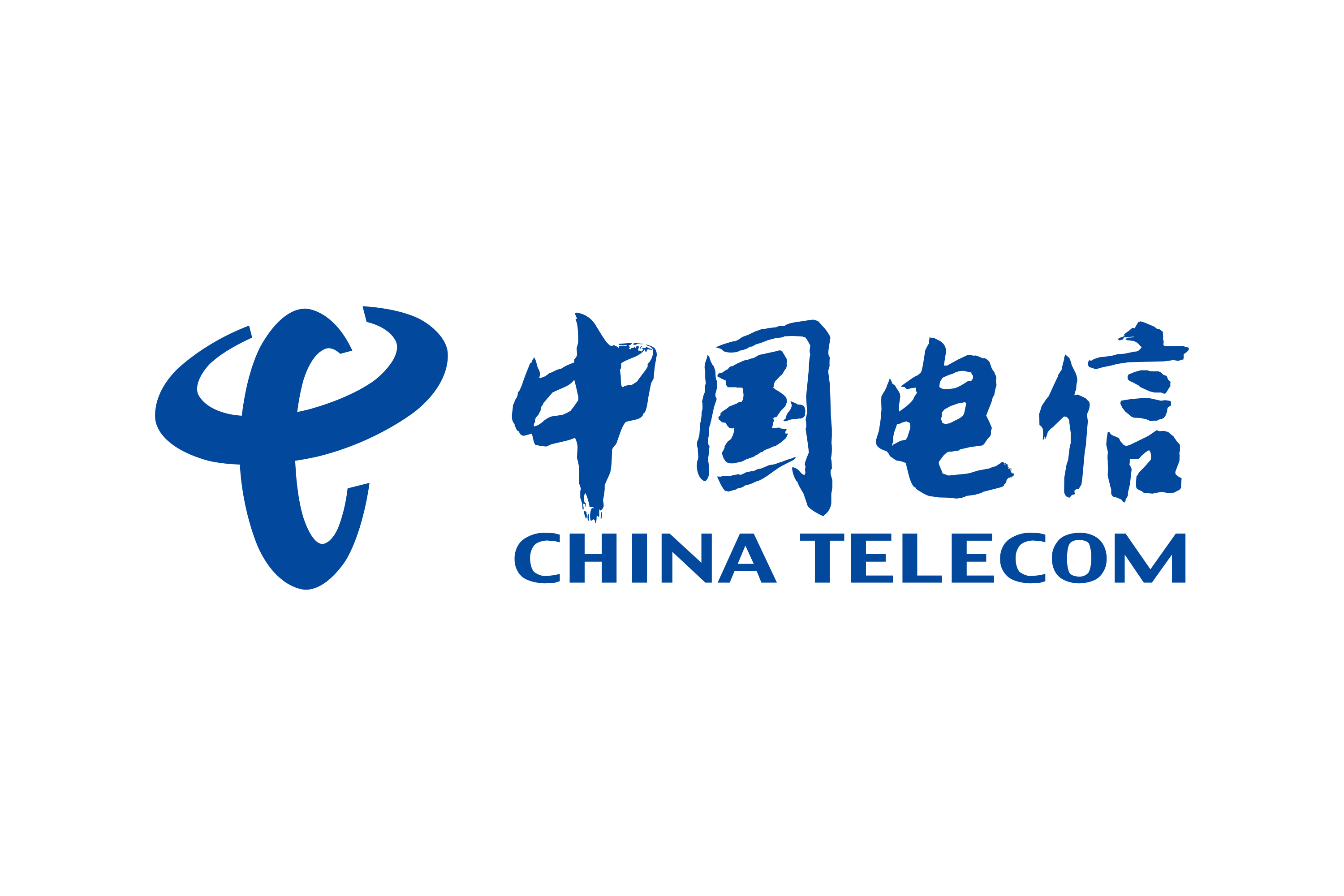 中国电信品牌标识